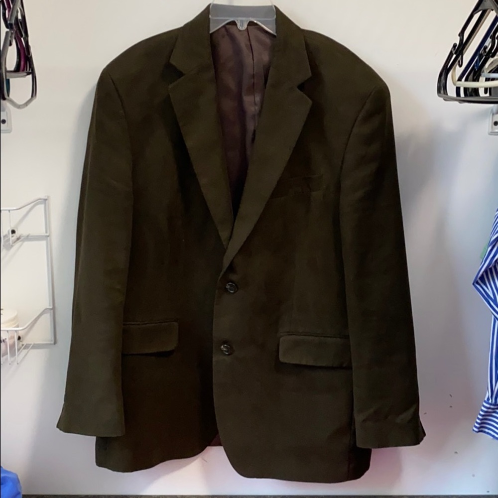 Men’s suede sports coat by Ralph Lauren